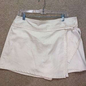 Zara white tie skort (new with tags)